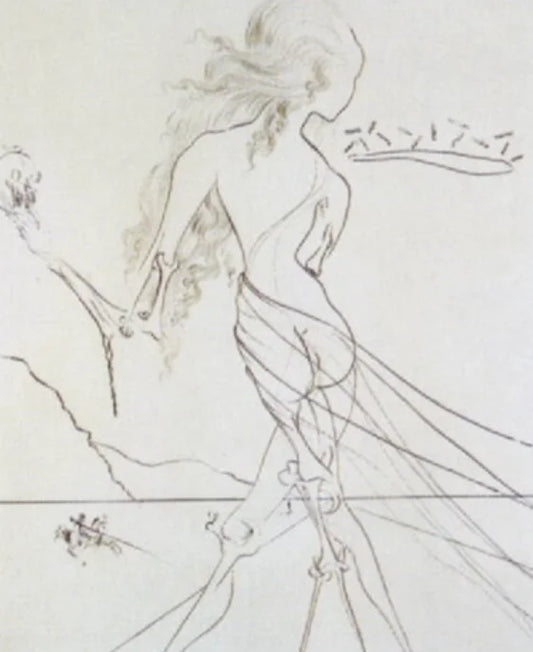 Salvador Dalí, Hommage a Klimt