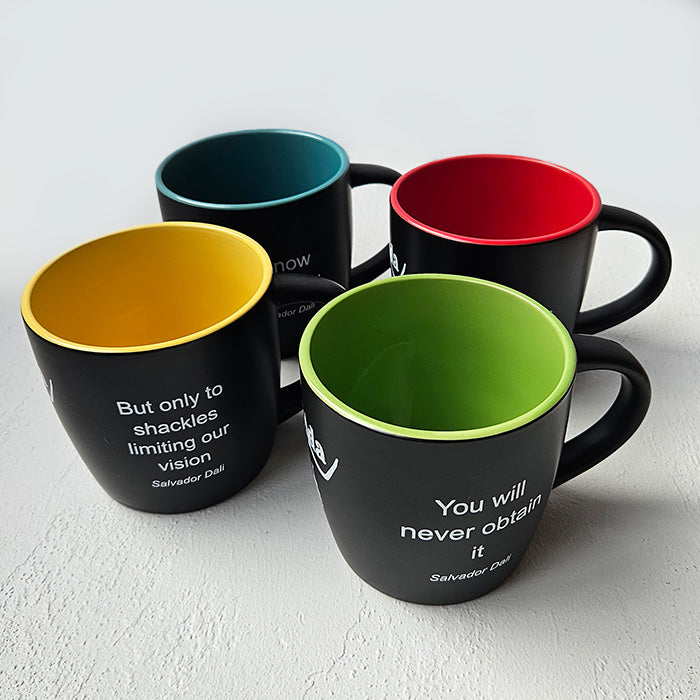 Salvador Dalí mug - Set of 4